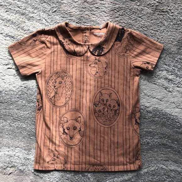Mini Rodini Other - Amazing Mini Rodini fox portrait blouse 5-7 years